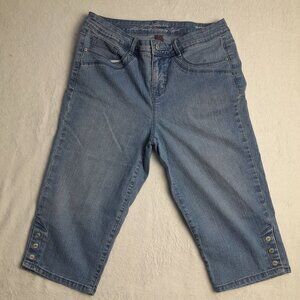 Gloria Vanderbilt Skimmer Capris - Size 8P